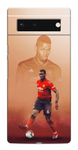 Силиконовый чехол с изображением "Pogba с Манчестера" для Google Pixel 6