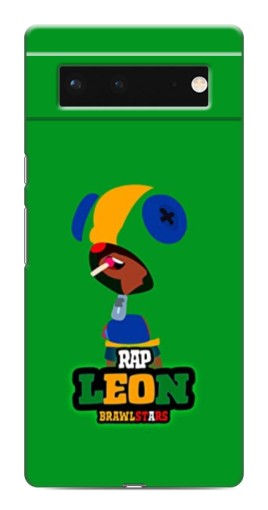 Силиконовый чехол с изображением "RAP Leon" для Google Pixel 6