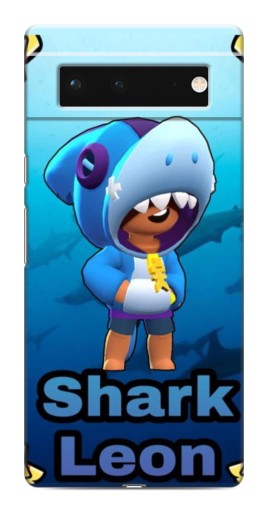 Чехол с печатью "Shark Leon" для Google Pixel 6