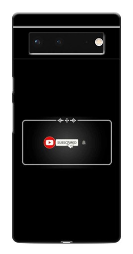 Чехол с картинкой "subscribed" для Google Pixel 6