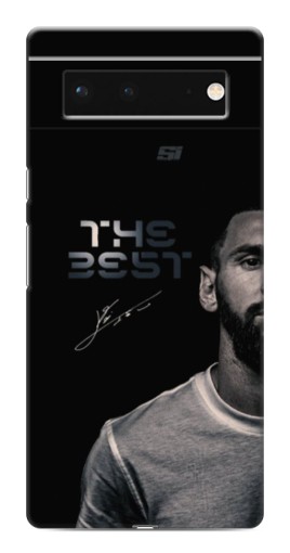 Силиконовый чехол с изображением "The Best Messi" для Google Pixel 6