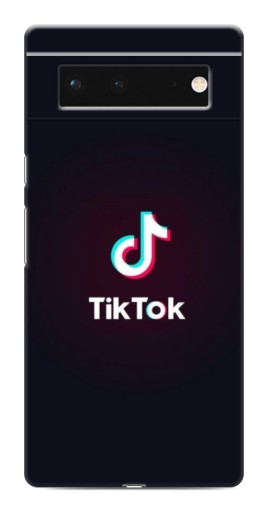 Чехол с принтом "TikTok темный" для Google Pixel 6