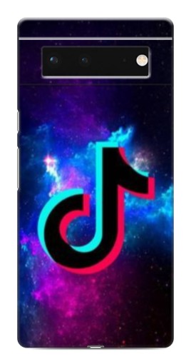Чехол с печатью "ТикТок в космосе" для Google Pixel 6