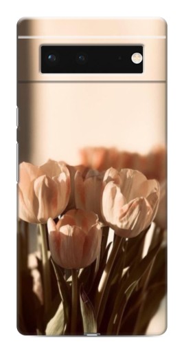 Чехол с принтом "Тюльпаны на солнце" для Google Pixel 6
