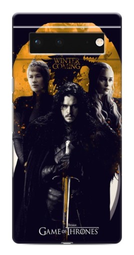Чехол с картинкой "Winter Coming" для Google Pixel 6