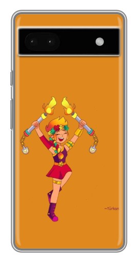 Чехол с картинкой "Амбер ликует" для Google Pixel 6a