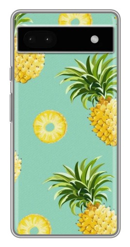 Силиконовый чехол с изображением "Ананасик" для Google Pixel 6a