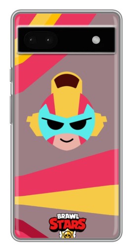 Силиконовый чехол с изображением "АРТ MAX" для Google Pixel 6a
