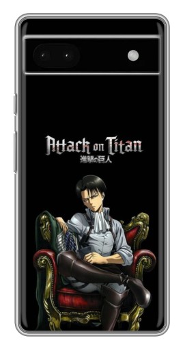 Чехол с печатью "Атака на Титанов" для Google Pixel 6a
