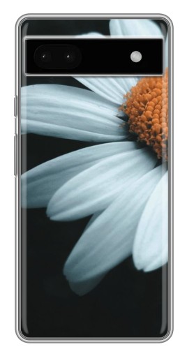 Чехол с принтом "Белая ромашка" для Google Pixel 6a