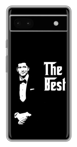 Чехол с картинкой "Best Футболист" для Google Pixel 6a