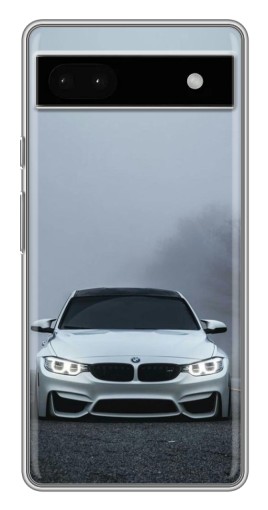 Чехол с принтом "БМВ в тумане" для Google Pixel 6a
