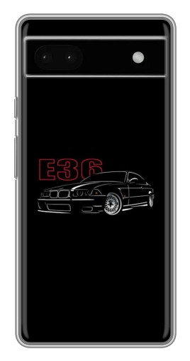 Чехол с картинкой "BMW E36" для Google Pixel 6a