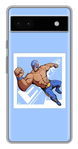 Чехол с картинкой "Боец El Primo" для Google Pixel 6a
