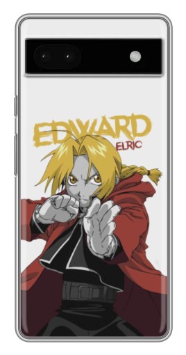 Силиконовый чехол с изображением "Боевй Erlic" для Google Pixel 6a