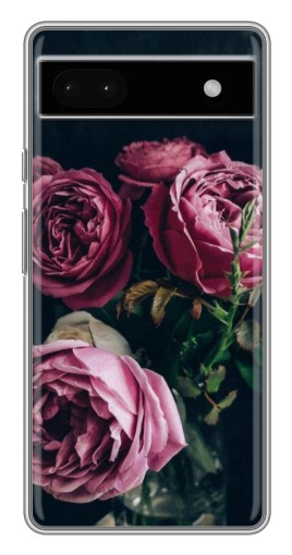 Чехол с печатью "Букет роз" для Google Pixel 6a