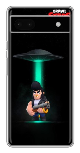 Чехол с печатью "Bull инопланетянин" для Google Pixel 6a