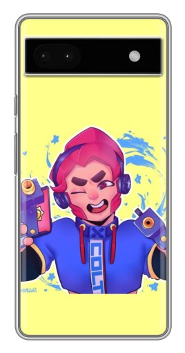 Силиконовый чехол с изображением "Colt Anime" для Google Pixel 6a