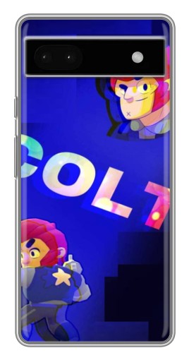Силиконовый чехол с изображением "Colt шпион" для Google Pixel 6a