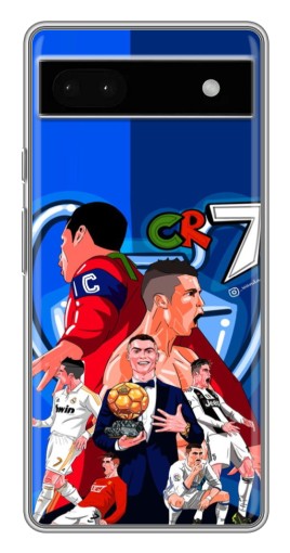 Чехол с принтом "CR7" для Google Pixel 6a