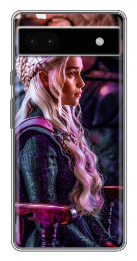 Силиконовый чехол с изображением "Дейнерис" для Google Pixel 6a
