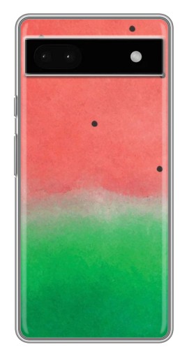 Чехол с картинкой "Дизайн арбуза" для Google Pixel 6a