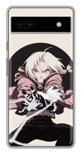 Чехол с картинкой "Эд Алхимик" для Google Pixel 6a
