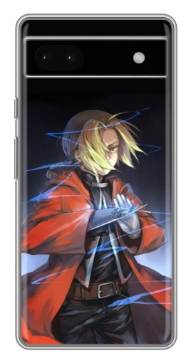 Чехол с печатью "Элрик Эдвард" для Google Pixel 6a