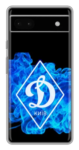 Чехол с картинкой "Эмблема Динамо Киев" для Google Pixel 6a