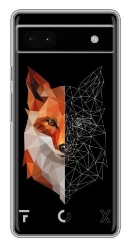 Чехол с печатью "Fox" для Google Pixel 6a