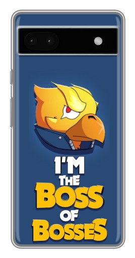 Чехол с картинкой "Gold Boss" для Google Pixel 6a