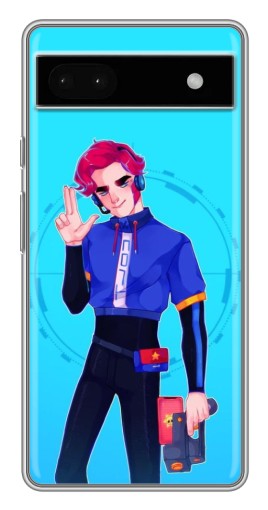 Чехол с печатью "Гвардеец Кольт" для Google Pixel 6a