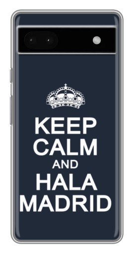 Чехол с печатью "Hala Madrid" для Google Pixel 6a