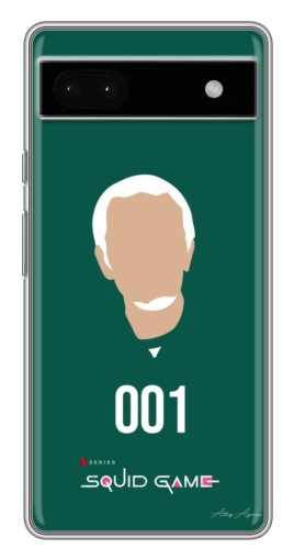 Силиконовый чехол с изображением "Игрок 001" для Google Pixel 6a