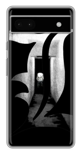 Чехол с принтом "Инициали Лоулайта" для Google Pixel 6a