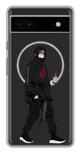 Чехол с печатью "Итачи с напитком" для Google Pixel 6a