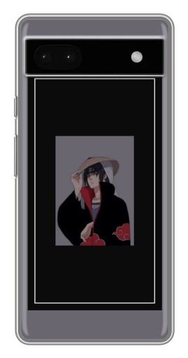 Силиконовый чехол с изображением "Итачи в рамке" для Google Pixel 6a
