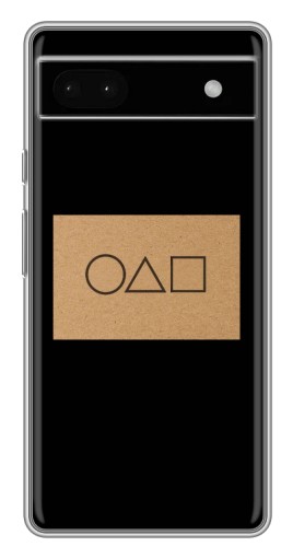 Чехол с картинкой "Карточка Кальмара" для Google Pixel 6a