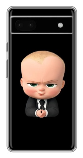 Чехол с принтом "Хитрый Босс" для Google Pixel 6a
