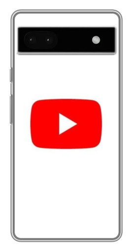 Силиконовый чехол с изображением "Красная кнопка" для Google Pixel 6a