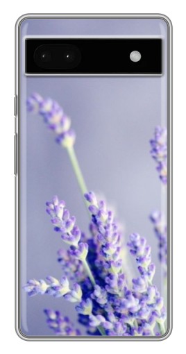Силиконовый чехол с изображением "Лаванда вблизи" для Google Pixel 6a