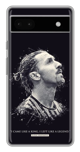 Силиконовый чехол с изображением "Легенда Ибрагимович" для Google Pixel 6a