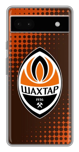 Чехол с картинкой "Логотип Шахтер Донецк" для Google Pixel 6a