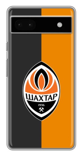 Чехол с принтом "Логотип Шахтера" для Google Pixel 6a
