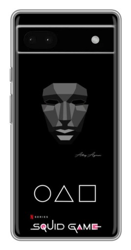 Силиконовый чехол с изображением "Маска фронтмена" для Google Pixel 6a