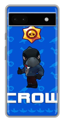 Чехол с печатью "Медаль Crow" для Google Pixel 6a
