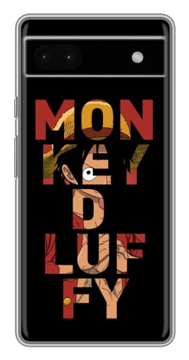 Чехол с печатью "Monky d Luffy" для Google Pixel 6a