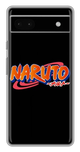 Чехол с картинкой "Надпись Naruto" для Google Pixel 6a