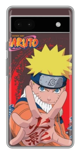 Чехол с принтом "Naruto атакует" для Google Pixel 6a