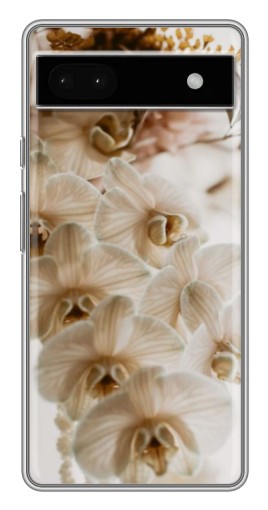 Силиконовый чехол с изображением "Нежная орхидея" для Google Pixel 6a